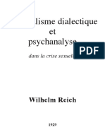 W Reich MatDialEtPsych PDF