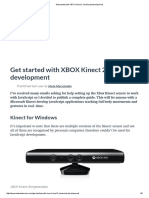 Get Started With XBOX Kinect 2 JavaScript Development