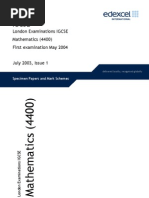 Download Mathematics Specimen papers and mark schemes UG013054 by minnie murphy SN3267454 doc pdf