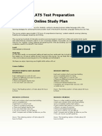 Bulat S Study Plan