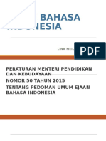 Ejaan Bahasa Indonesia