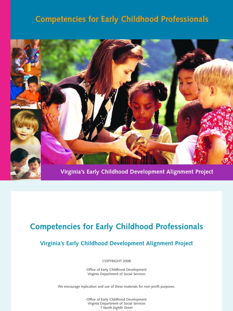 Competencies For Early Childhood Professionals | PDF | Oral Hygiene ...