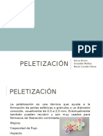 Peletización