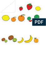 Frutas Grande y Pequeño
