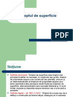 Dreptul de Superficie Si Modalitatile I Complet