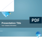 Presentation Title: Your Company Information