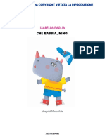 SAMPLE Del Libro - Che Rabbia, Nino! Di Isabella Paglia MONDADORI