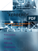 Kerberos: Department of Information Technology
