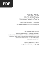 Tabela Price Claudia-henrique