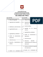 ISO 27002 & BS 7799:2 - Análisis comparativo de dominios y objetivos de control