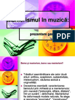 7 - Manierismul În Muzică (6 Files Merged)