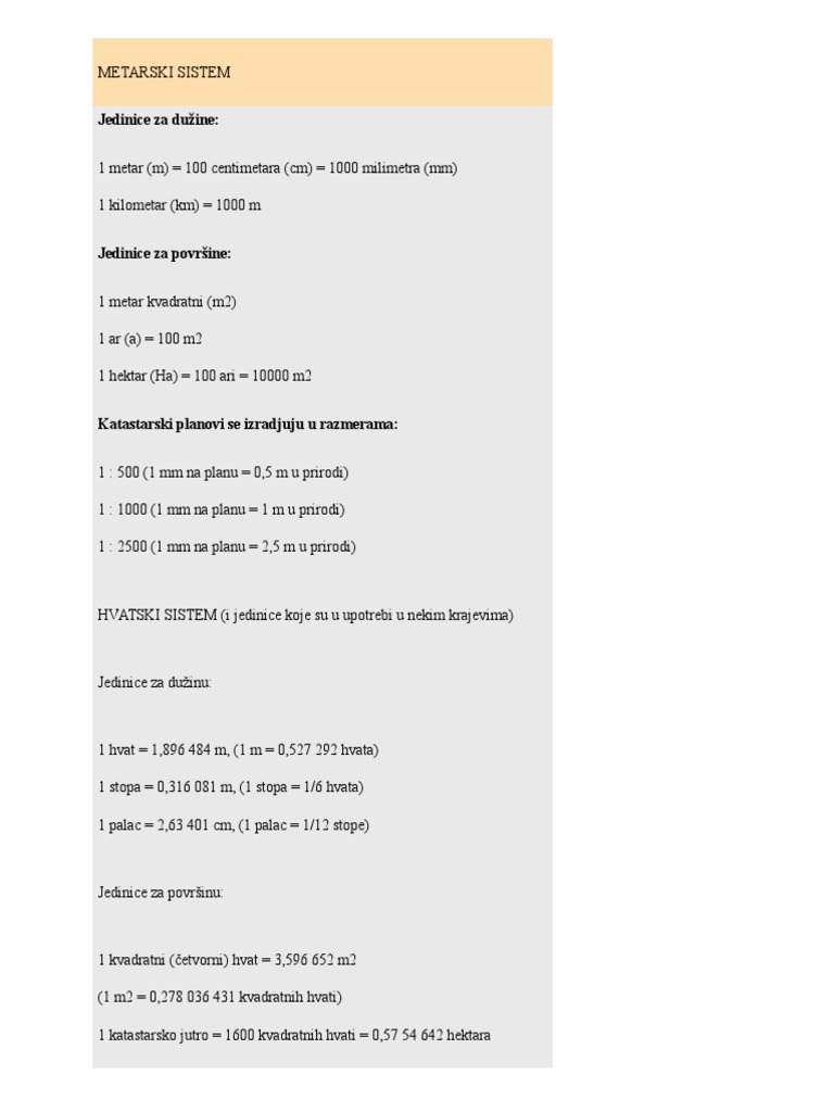 Metarski Sistem | PDF