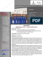 Construction Qualifications Pack for Assistant Electrician