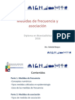 Medidas de Frecuencia y Asociacion - 2016