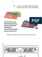 Manual For Easygame Timer