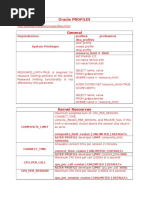 05 Oracle Profiles