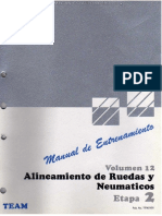 Manual Alineamiento Ruedas Neumaticos Medicios Ruedas Disco Rendimiento Uniformidad PDF