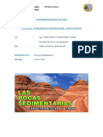 Informe de Las Rocas Sedimentarias LINO