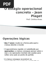 Aula 06 Mar O Estágio Operacional Concreto