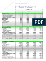 Planilla de Excel Para Ratios Financieros