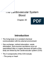 The Cardiovascular System Blood