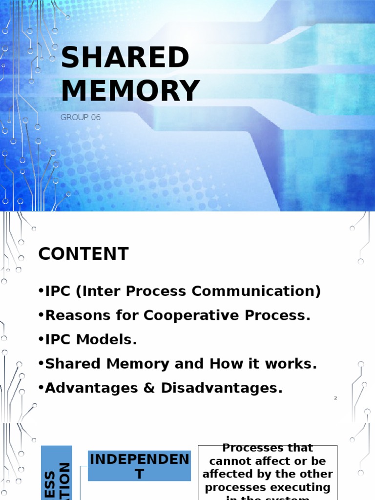 Shared Memory | PDF | Technology & Engineering