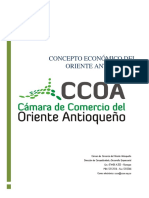 Concepto Economico Regional CCOA 2015 