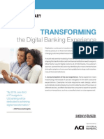 Transforming The Digital Banking Experience (Exec Sum) PDF