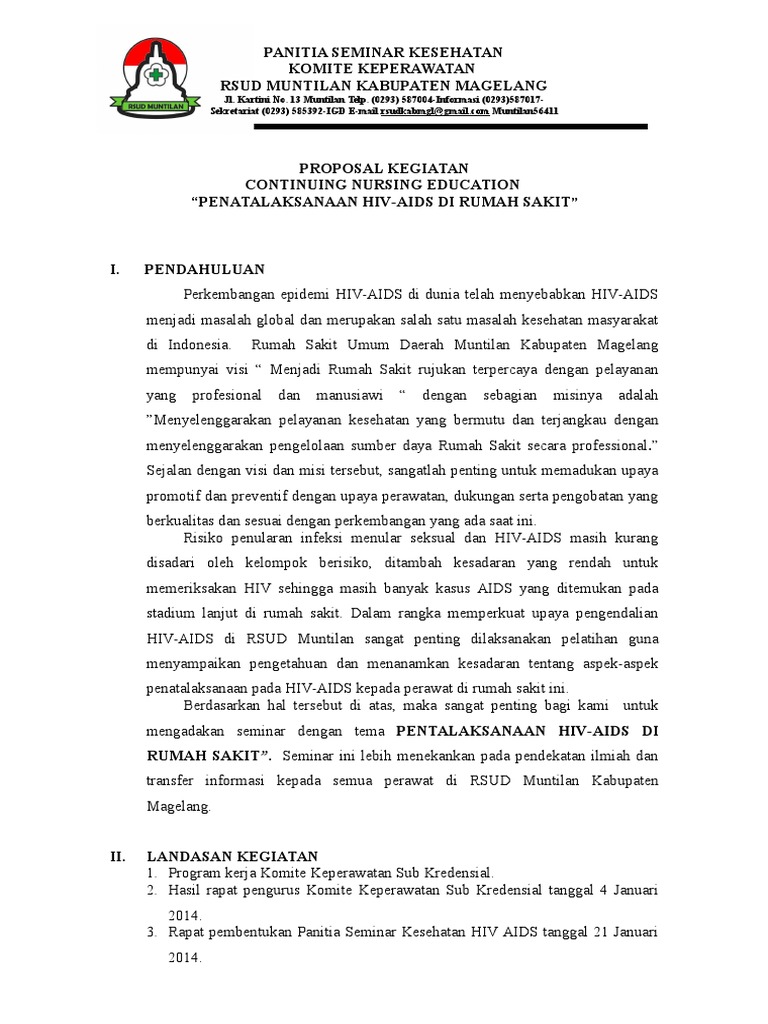 Proposal Seminar HIV AIDS | PDF