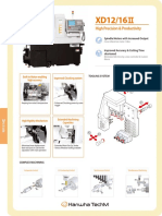 High Precision & Productivity: Improved Chucking System Built-In Motor Enabling High Accuracy