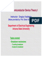 PN Junctions Breakdown