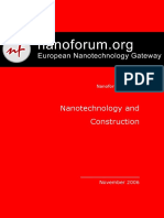 Nanotechnology and Construction Materials