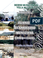 Desarrollo Municipal Villa Montes