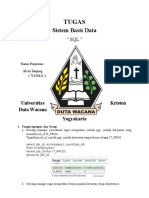 Sistem Basis Data SQL 71130121