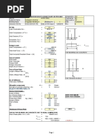 Pinned Base As Per AISC-Detail-A-R0