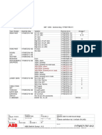 Parts List 012 RevF