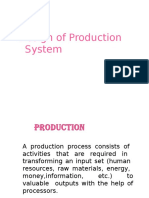 L-4 Design of Production System