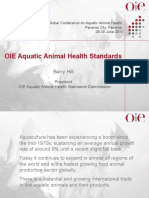 OIE Aquatic Animal Health Standards: Barry Hill