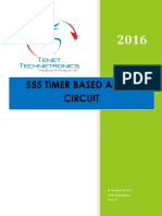 555 Timer Based Alarm Circuit