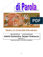 Sete di Parola - XXVIII settimana C 2016 (bis).doc