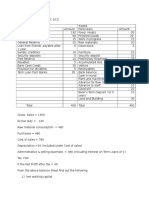 Ratio Analysis Exercise