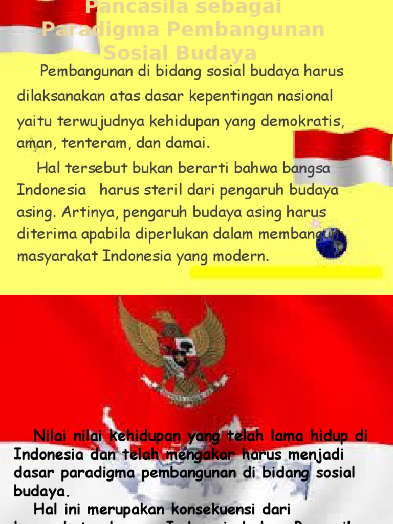 Pancasila Sebagai Paradigma Pembangunan Sosial Budaya Homecare24