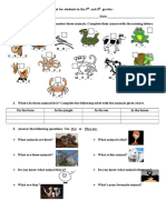 Animals Plural and Singular Forms | PDF | Linguistic Typology | Grammar