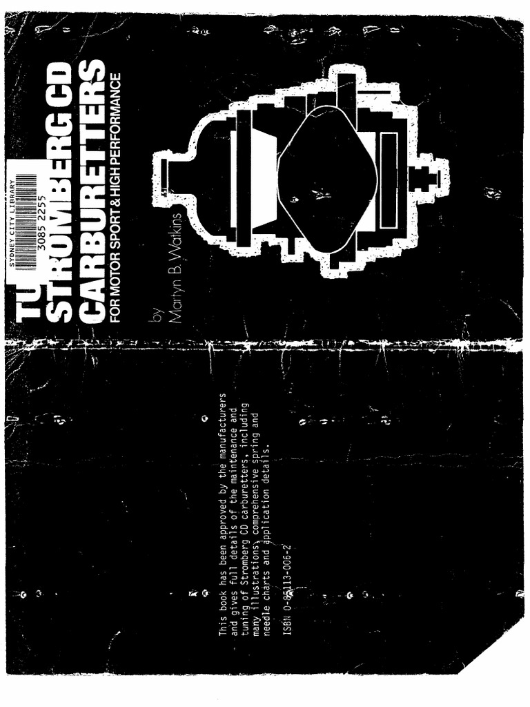 Tuning Stromberg CD Carbs PDF