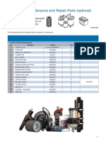 Cummins 4B Series 1000 Hour Maintenance List (4B3.9G1, 4BT3.9G1, 4BTA3.9G2)