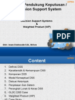 04 Decision Support Systems DSS TIF DG v1.07