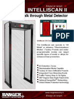 33-Zone Walk Through Metal Detector