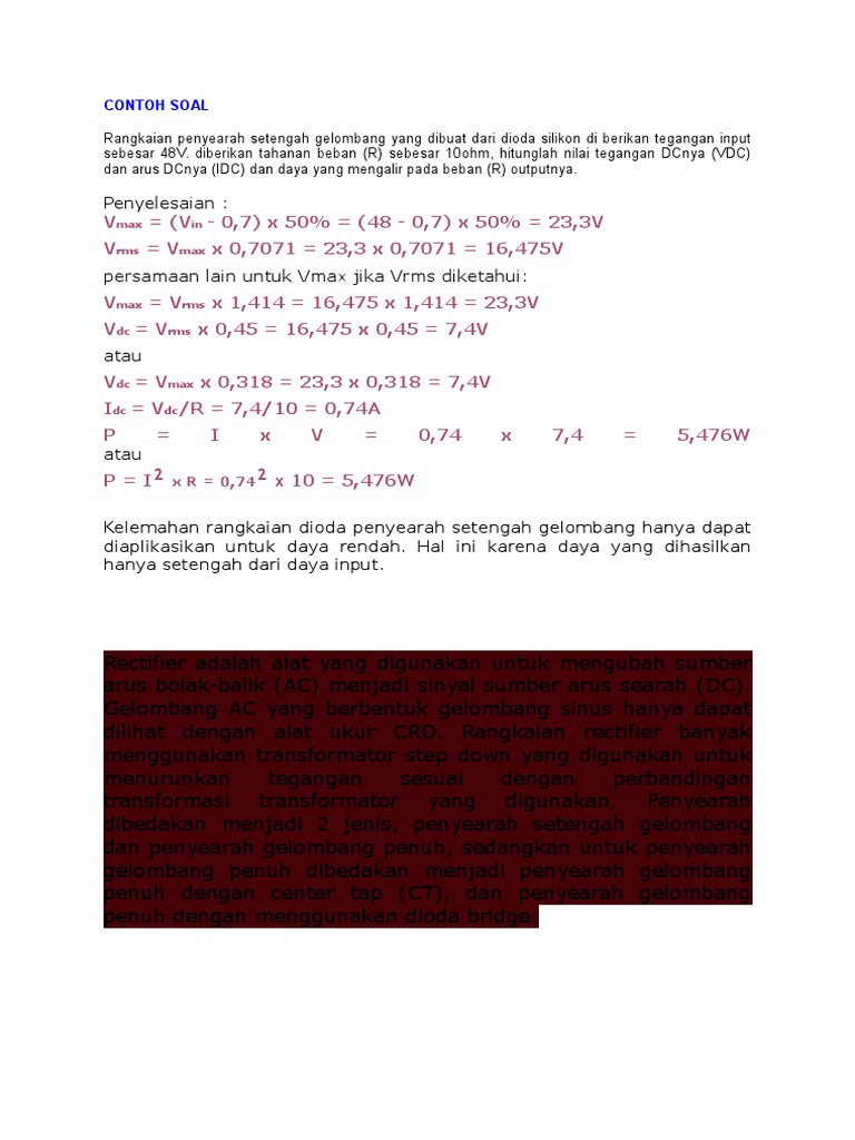 Contoh Soal | PDF | Metode & Bahan Ajar | Komputer