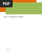 Download Haiers US Refrigerator Strategy by Jack 123 SN326861267 doc pdf