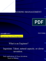 1 Engineering Management Introduction